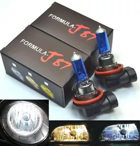 Halogen H8 35W 5000K White Two Bulbs Fog Light Replace Plug Play OE Lamp Upgrade - Picture 1 of 12