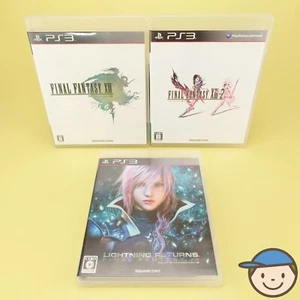 PlayStation 3 PS3 Final Fantasy XIII XIII-2 Lightning Returns Japanese Games - Picture 1 of 24