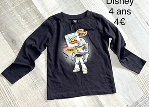 DISNEY 4 Ans Garçon : t shirt gris toy story 4 ans - Imagen 1 de 1
