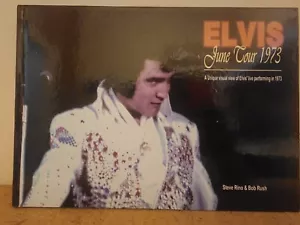 Libro raro de Steve Rino Bob Rush de la gira de junio de 1973 de Elvis - Imagen 1 de 6
