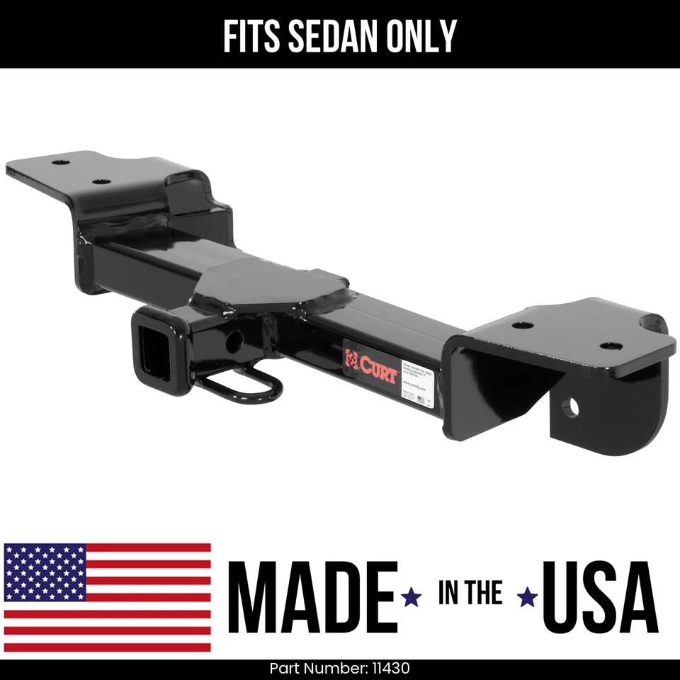 Engate de reboque Pontiac Pursuit 2005 compatível apenas com sedã Curt 2K 1,25" reboque 11430 - Imagem 1 de 1