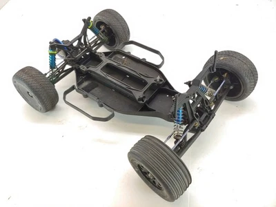Team Associated 1/10 2wd Short Course Truck Roller Rolling Chassis Used READ - Image 1 of 4