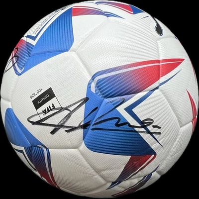 2024 Brazilian Team Signed Copa America Soccer Ball PSA Authentic - Image 1 of 4