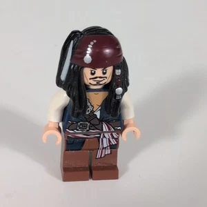 LEGO Pirates of the Caribbean Captain Jack Sparrow's Minifigure - Picture 1 of 2