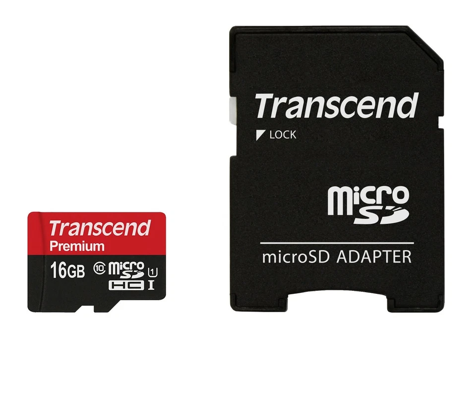 Transcend 16GB microSDXC/SDHC Class 10 UHS-I 600X (Ultimate) Memory  (UK IMPORT) - Image 1 of 3
