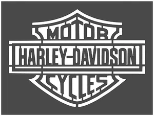7.5"x10" Clear Plastic Stencil - Motorcycle (SY232) (.007") - Picture 1 of 2