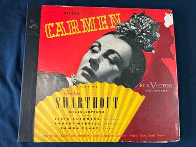 Bizet's Carmen RCA Victor Red Seal, Gladys Swarthout – DM 1078 45 RPM Records - Image 1 of 4