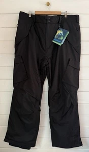 Neu mit Etikett Boulder Gear Cargohose Herren Gr. XXL schwarz Skihose wasserdicht $ 130 - Bild 1 von 8