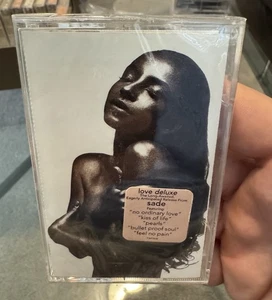 SADE - Love Deluxe  - 1992 - Epic - Factory Sealed Cassette w/ Hype Sticker - Picture 1 of 8