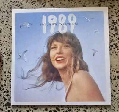 Taylor Swift - Versión Taylor's 1989 - 2 LP Crystal Skies Azul Casi Nuevo Casi Nuevo  Foto 1 de 4