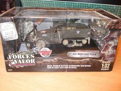 FORCES OF VALOR-US.M3A1 HALF-TRACK (1/32 SCALE) - Image 1 of 4