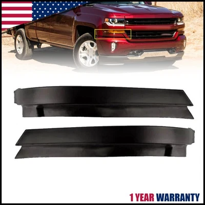 For 2016-2018 Chevrolet Silverado 1500 Front Bumper Filler Panel Left & Right Foto 1 de 4