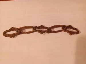 Lámpara de araña vintage de latón macizo eslabones partes de restauración - Imagen 1 de 5