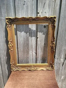 Vintage Ornate frame fits 16x 20,print NEEDS RESTORATION . - Picture 1 of 17