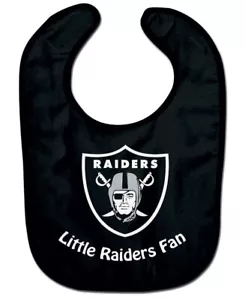 Wincraft NFL Oakland Raiders WCRA2049014 All Pro Baby Bib - Picture 1 of 4
