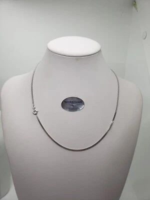 CATENA DA UOMO- UNISEX IN ARGENTO 925 A MAGLIA GRUMETTA DA 50cm (0328) - Immagine 1 di 4