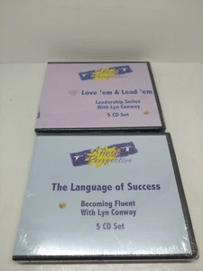 The Language Of Success Lyn Conway Love'em & Lead'em 2 set New Cds - Picture 1 of 6