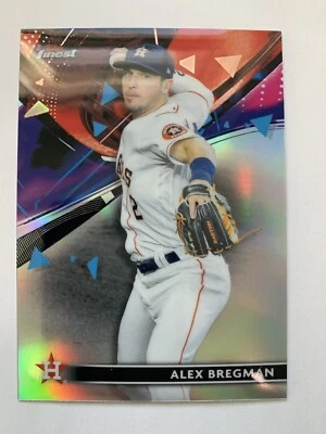 2021 Topps Finest Alex Bregman #83 Refractor - Image 1 of 3