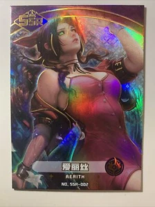 Aerith Final Fantasy Goddess Story Carnival Waifu Card Girl Holo Doujin Anime 2 - Picture 1 of 7