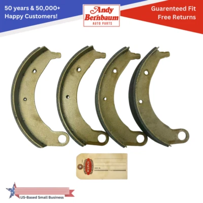 Juego de cuatro zapatas de freno traseras izquierda/derecha DeSoto Airstream SS 1935-1937 Foto 1 de 4