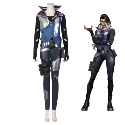 Valorant Fade Costume Cosplay Suit Women's Outfit - Image 1 of 4