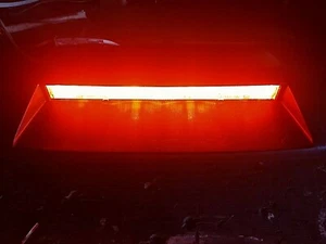 2013-2018 NISSAN SENTRA SEDAN THIRD BRAKE LIGHT HIGH MOUNT 3RD LED OEM GRAY - Picture 1 of 7