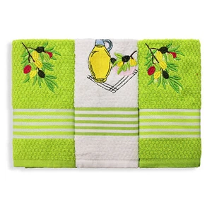 Preziosa Home Küchentuch Set Frottee Geschirrtücher Jacquard Circus 6538 - Bild 1 von 6