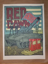 Jay Ryan Red Dawn Mondo movie poster 2014 Screenprint print Patrick Swayze 1984