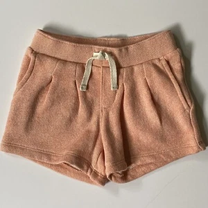 Gap Shorts Size Small 4 5 NWT Orange 100% Cotton Sweats Lounge Girls New Peach - Picture 1 of 13