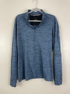 Kuhl Alloy 1/4 Zip Shirt BLUE Long Sleeve Lightweight Pullover Active Mens XXL - Picture 1 of 5
