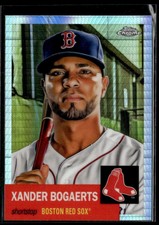 2022 Topps Chrome Platinum Anniversary Prism Refractor Xander Bogaerts #394 ST1