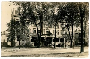 Chicago IL -COLONIAL HOTEL-MONROE AVENUE & 63RD STREET-RPPC C.R. Cartolina Bambini - Foto 1 di 2