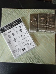 Stampin Up SCHÖNER HERBST, 3 STANZEN & Koordinations-DSP NEU Rentner - Bild 1 von 2