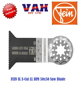 Fein 63502221240 Lama per legno lunga durata 50 mm Starlock taglio elettrico - Foto 1 di 1