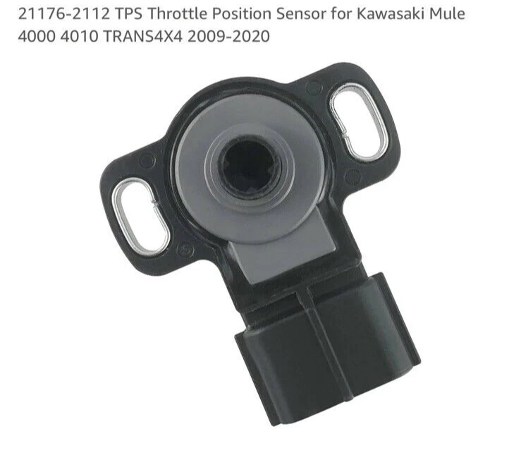 21176-2112 TPS Throttle Position Sensor for Kawasaki Mule 4000 4010 TRANS4X4 ... - Image 1 of 4