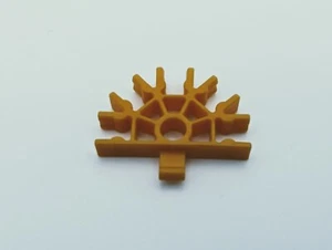 50 Stück K'NEX Verbinder 5-fach mit Lasche für Gleis orange/gold #90910 - Bild 1 von 1