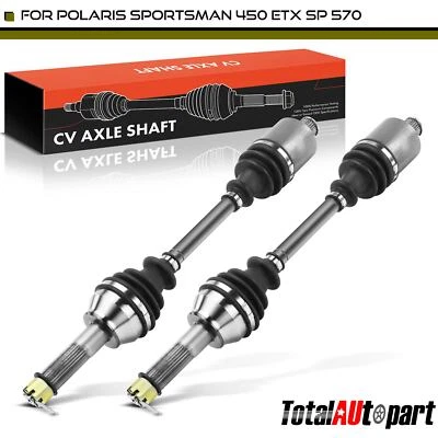 2x Conjunto de eje CV para Polaris Sportsman 450 570 ETX SP 570 trasero izquierdo y derecho Foto 1 de 4