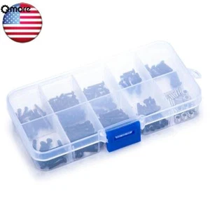 Qmore Metal Screws Box Repair Tool Kit for 1/18 RC Car Crawler  Traxxas TRX4-M - Picture 1 of 7