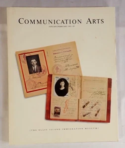 VINTAGE COMMUNICATION ARTS MAGAZINE VOL 32 No. 8 JAN/FEB 1991 - Picture 1 of 4