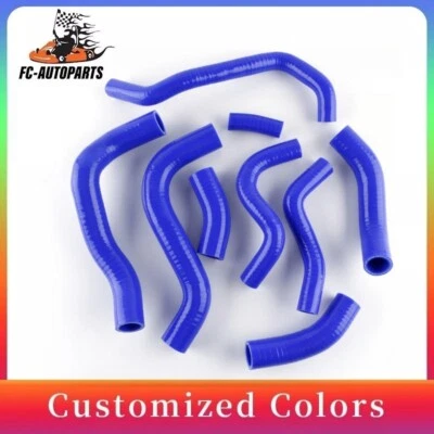 For 2008-2013 HONDA CBR1000RR CBR 1000RR Silicone Radiator Coolant Blue Hose Kit - Imagem 1 de 4