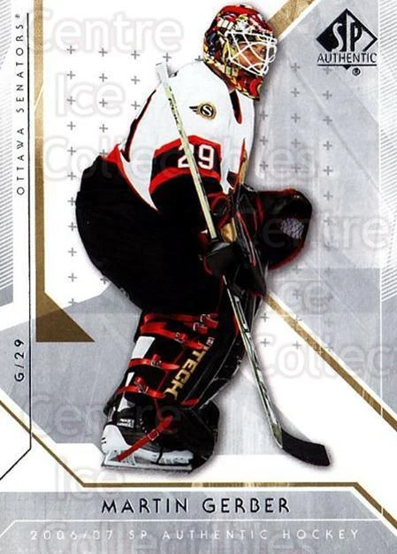 2006-07 SP Authentic #35 Martin Gerber - Image 1 of 1