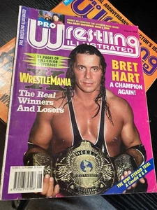 PWI Pro Wrestling Illustrated Magazine WWF WCW - agosto de 1994 - Bret Hart Doink - Imagen 1 de 3