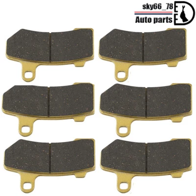 Front Rear Ceramic Brake Pad for Harley Davidson FLHX Street Glide 2008-2015 — 第 1/4 张图片