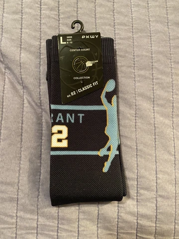Memphis Grizzlies PKWY Mens Crew Socks NBA large ja morant Cover