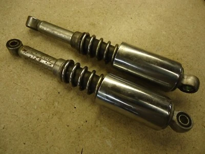 72 AMORTIGUADORES TRASEROS HONDA CB100 CB125S MUELLES IZQUIERDO DERECHO OEM 1972 Foto 1 de 4