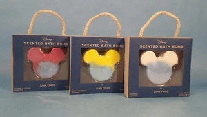 3 pc lot - set- Disney Scented Bath Bombs ~LIMITED EDITION ~ BY: JUNK FOOD A-1 - Picture 1 of 5