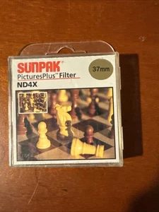 SUNPAK Nd4x 37mm Pictures Plus Filter Haze CF-7335-ND4 - Picture 1 of 2
