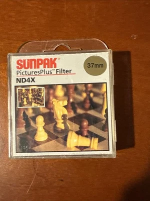 SUNPAK Nd4x 37mm Pictures Plus Filter Haze CF-7335-ND4 - Image 1 of 2