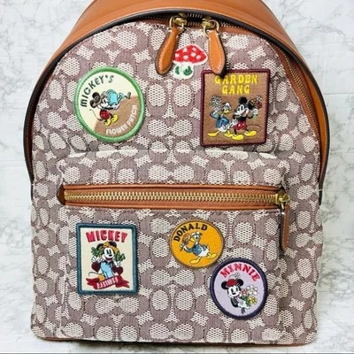 Mochila Charter Coach X Disney 100 Aniversario Parche Mickey Raro Japón Foto 1 de 4