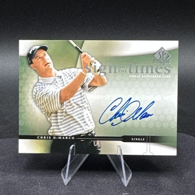 2004 SP Authentic - Sign of the Times Chris DiMarco #CD (AU) - Image 1 of 2